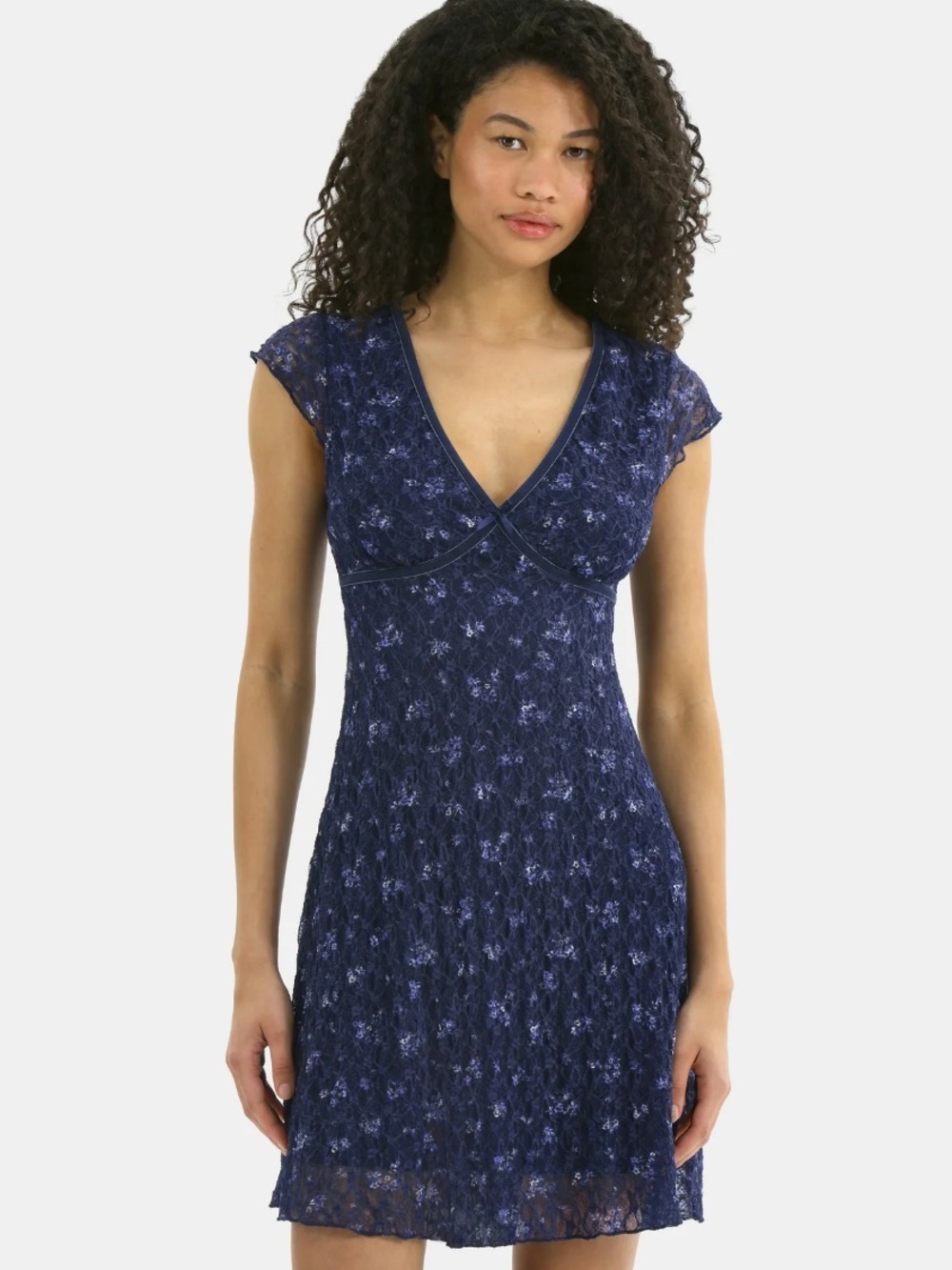 No Boundaries Floral Mini Dress